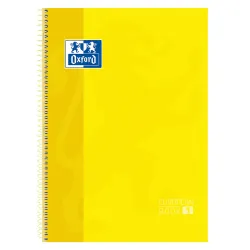 EUROPEANBOOK 1 OXFORD A4+ 160P  Q5/5  YELLOW