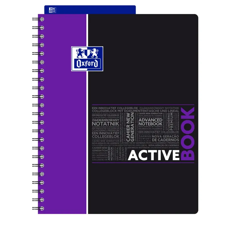 ACTIVEBOOK OXFORD ETUDIANT I+4 A4+ 160P SEY VIOLET