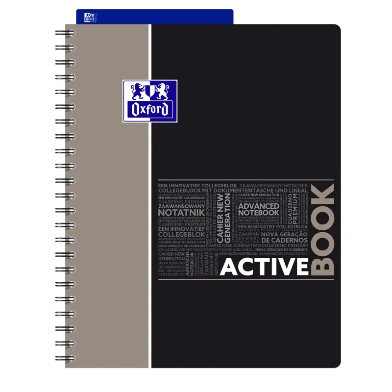 ACTIVEBOOK OXFORD ETUDIANT I+4 A4+ 160P SEY GRIS