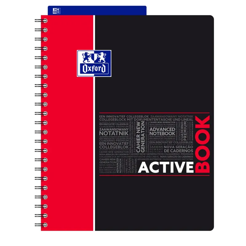 ACTIVEBOOK OXFORD ETUDIANT I+4 A4+ 160P SEY ROUGE