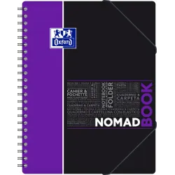 NOMADEBOOK OXFORD ETUDIANT I+4 A4+ 160P SEYES VIOLET