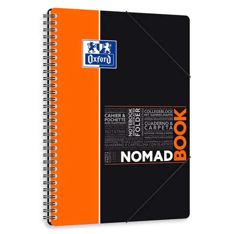 NOMADEBOOK OXFORD ETUDIANT INT B5 160P SEYES ORANGE