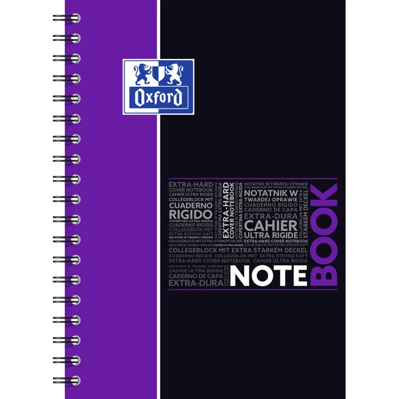 NOTEBOOK OXFORD ETUDIANT INT B5 160P SEYES VIOLET