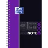 NOTEBOOK OXFORD ETUDIANT INT B5 160P SEYES VIOLET