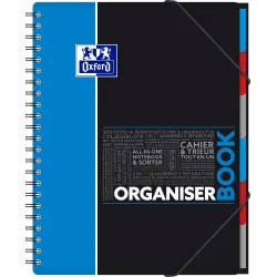 ORGANISERBOOK OXFORD ETUDIANT I+4 A4+ 160P SEYES BLEU