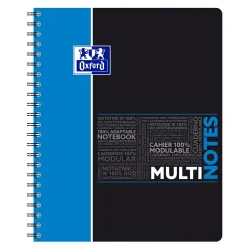 MULTINOTE OXFORD ETUDIANT I+4 A4+ 160P SEYES BLEU