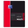 MULTINOTE OXFORD ETUDIANT I+4 A4+ 160P SEYES ROUGE