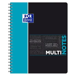 MULTINOTE OXFORD ETUDIANT I+4 A4+ 160P SEYES AQUA