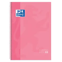 EUROPEANBOOK 1 OXFORD A4+ 160P  Q5/5  PINK