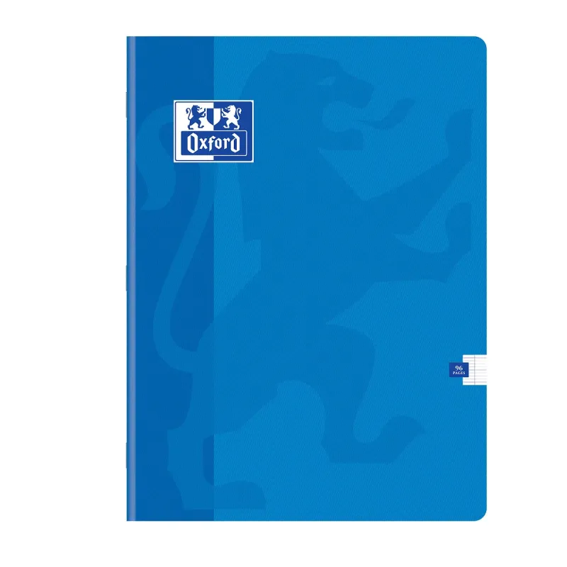 CAHIER OXFORD AGRAFE 240X320 96P OPTIK P. SEYES BLEU