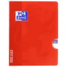 CAHIER OPENFLEX AGRAFE  170X220 96P OPTIK P. SEYES ROUGE