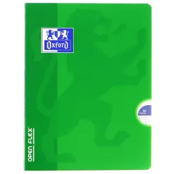 CAHIER OPENFLEX AGRAFE  170X220 96P OPTIK P. SEYES VERT