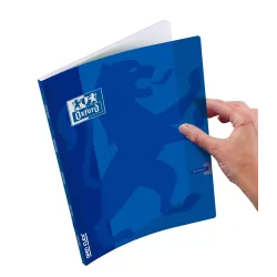 CAHIER OPENFLEX AGRAFE 240X320 96P OPTIK P. SEYES BLEU