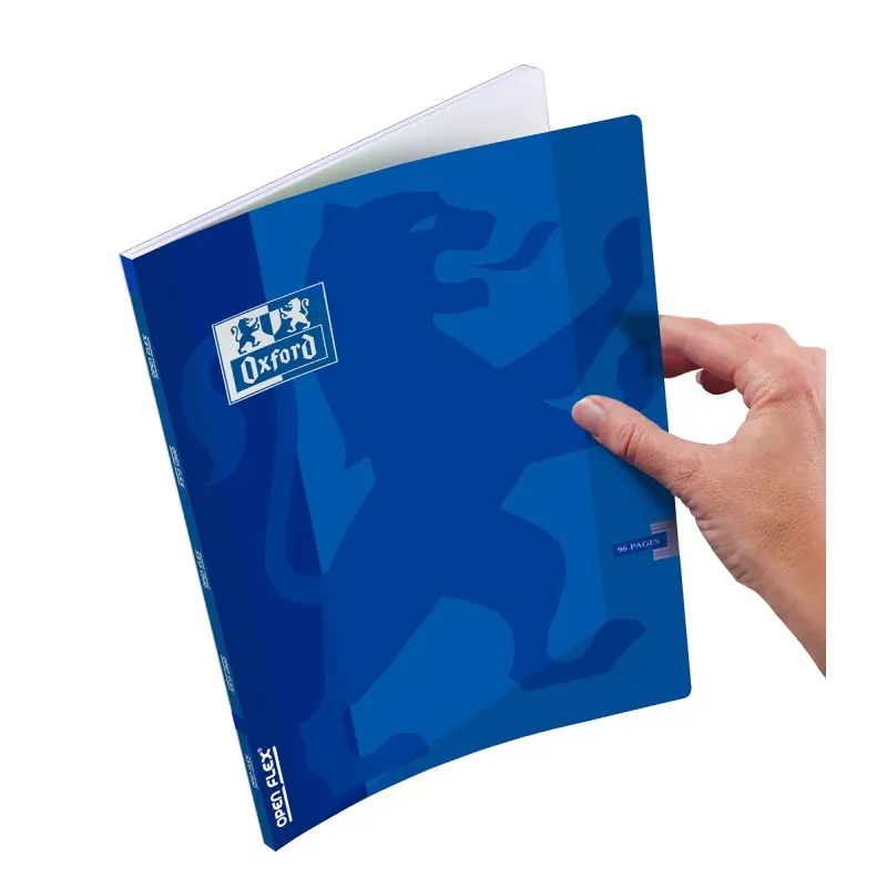 CAHIER OPENFLEX AGRAFE 240X320 96P OPTIK P. SEYES BLEU