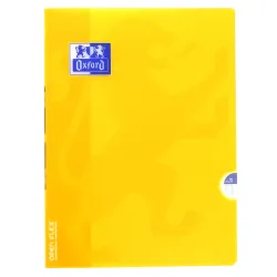 CAHIER OPENFLEX AGRAFE 240X320 96P OPTIK P. SEYES JAUNE