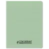 CAHIER PP 17X22 96P SEYES VERT PASTEL