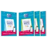 BLOC DE FICHES BRISTOL OXFORD 125X200 30 FICHES PERFOREES Q5/5 COULEURS ASSORTIES