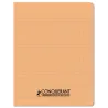 CAHIER PP 17X22 96P SEYES ABRICOT PASTEL