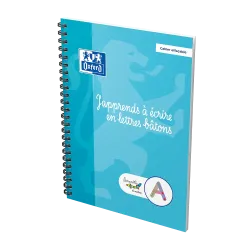 CAHIER J'APPRENDS A ECRIRE EN LETTRES MAJUSCULES BATONS