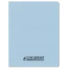 CAHIER PP 17X22 96P SEYES BLEU CIEL