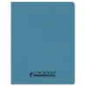 CAHIER PP RECYCLE 17X22 96P SEYES BLEU