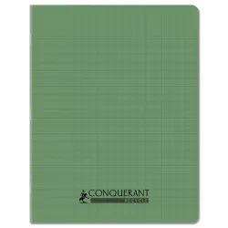 CAHIER PP RECYCLE 17X22 96P SEYES VERT