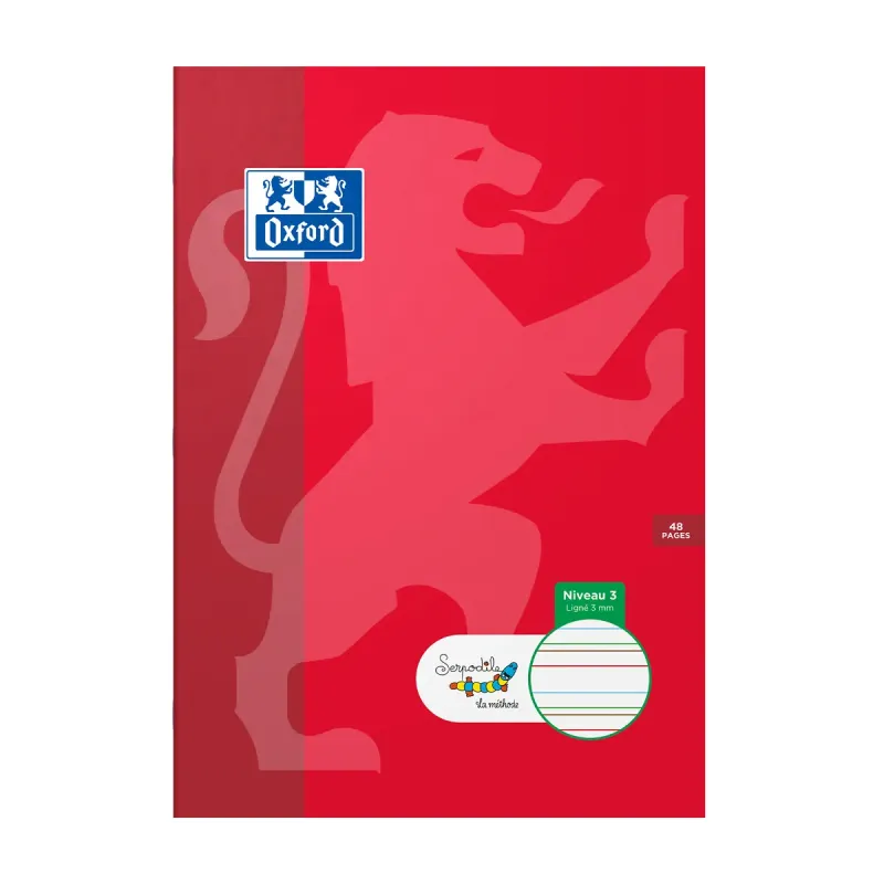 CAHIER SERPODILE AGR A4 48P L3MM NIVEAU 3
