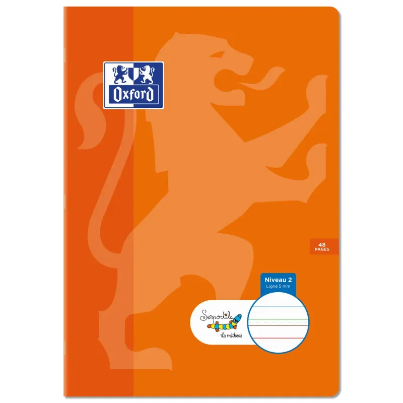 CAHIER SERPODILE A4 48P L5MM NIVEAU 2