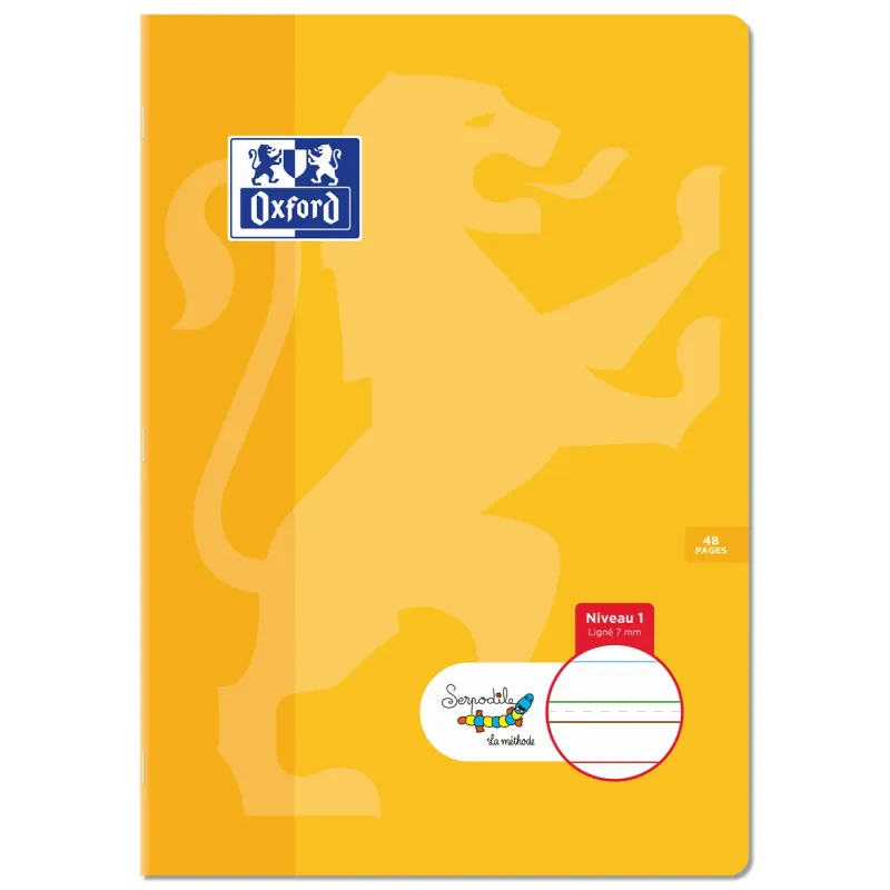 CAHIER SERPODILE A4 48P L7MM NIVEAU 1