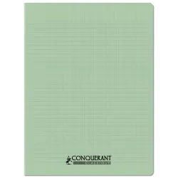 CAHIER PP 24X32 SEYES VERT PASTEL