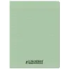 CAHIER PP 24X32 SEYES VERT PASTEL