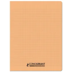 CAHIER PP 24X32 96P SEYES ABRICOT