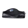 FOURRE-TOUT ROND OXFORD CUIR EBENE NOIR