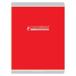CAHIER ROUGE 24X32 96P SEYES 90G