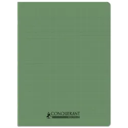 CAHIER PP RECYCLE 24X32 96P SEYES VERT