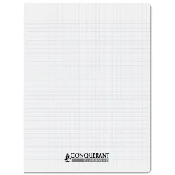 CAHIER PP INCOLORE 24X32 140P SEYES 90G PIQURE