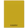 CAHIER PP RECYCLE 24X32 96P SEYES JAUNE