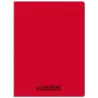 CAHIER PP ROUGE 24X32 48P SEYES 90G PIQURE