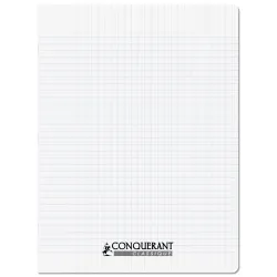 CAHIER PP INCOLORE 24X32 96P SEYES 90G PIQURE