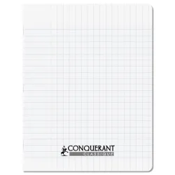 CAHIER PP INCOLORE 17X22 96P SEYES 90G PIQURE