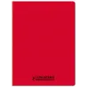 CAHIER PP ROUGE 24X32 96P SEYES 90G PIQURE