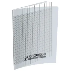 CAHIER DEFICIENTS VISUELS POLYPRO INCOLORE 17X22 96P SEYES NOIR 2,5MM