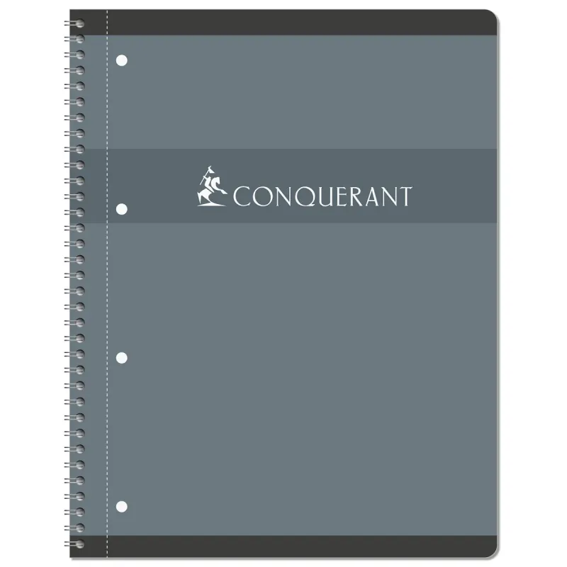 CAHIER SPIRALE 70G A4+ 160P PERFORES DETACHABLES 5X5