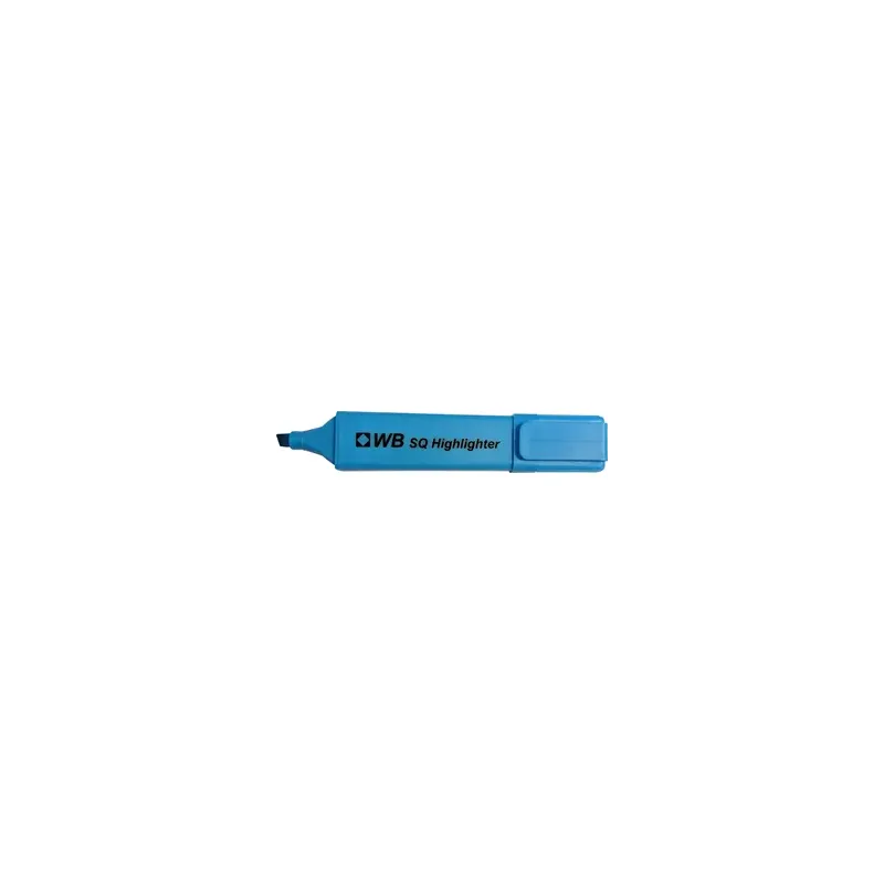 SURLIGNEUR PLAT SQ BLEU