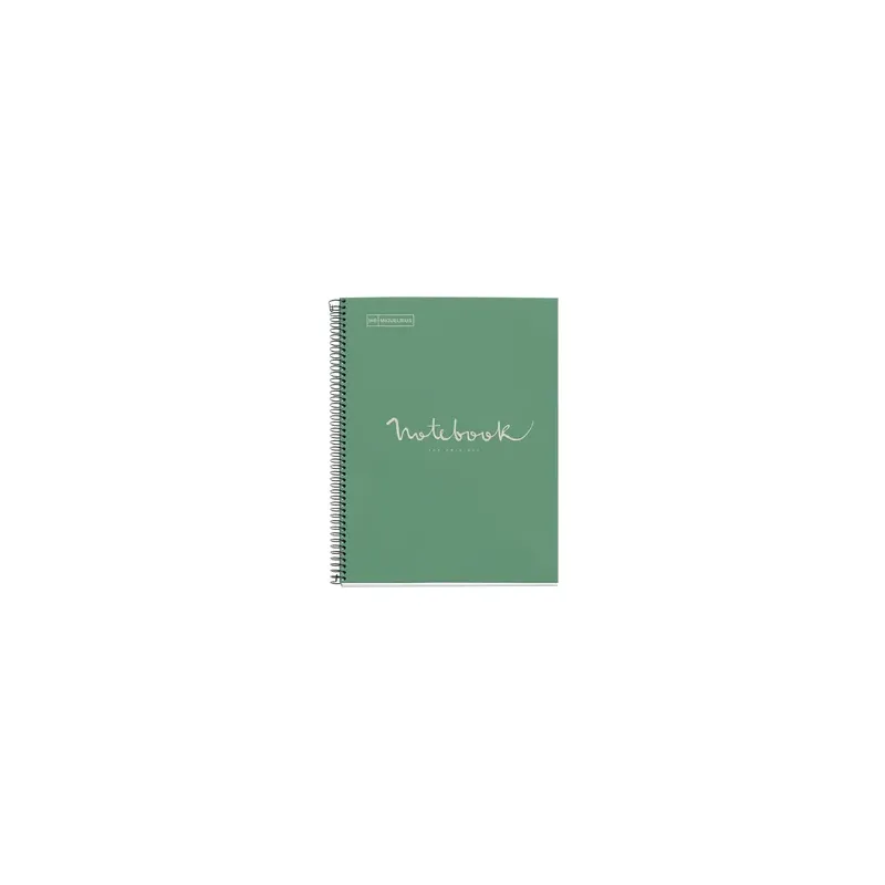 Notebook ECO EMOTIONS Miquelrius - 80 feuilles recyclées 5x5 mm