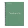 Notebook ECO EMOTIONS Miquelrius - 80 feuilles recyclées 5x5 mm
