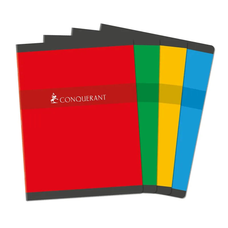 CAHIER 24X32 96P SEYES 70G PIQURE
