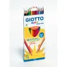 12 CRAYONS DE COULEURS ELIOS WOOD