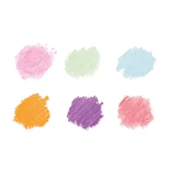 24 crayons gras en cire