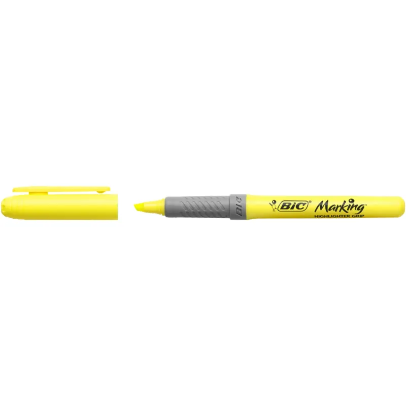 SURLIGNEUR MARKING HIGHLIGHTER GRIP JAUNE SURLIGNEUR MARKING HIGHLIGHTER GRIP JAUNE
